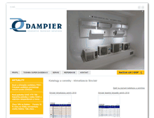 Tablet Screenshot of dampier.sk